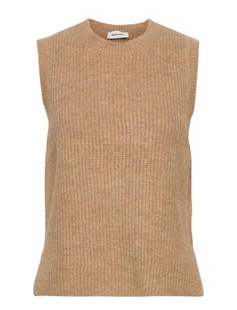 Gunhilda Vest Beige Modström