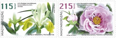 Ungarn - Virágok/Blomster(2) * - Postfrisk sæt