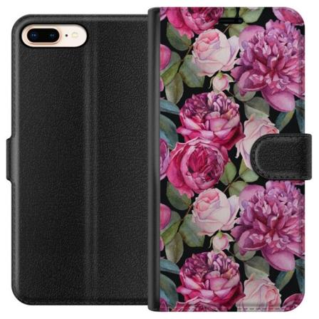 Apple iPhone 7 Plus Tegnebogsetui Blomster