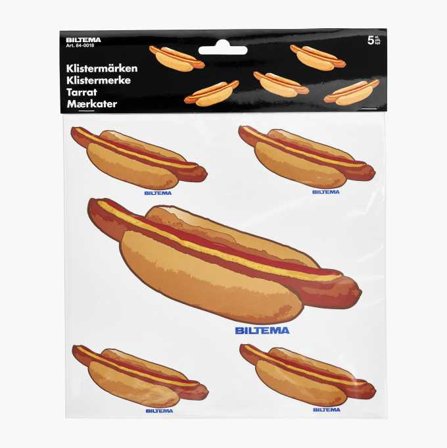 Klistermärke "Biltemakörv" 5 st.