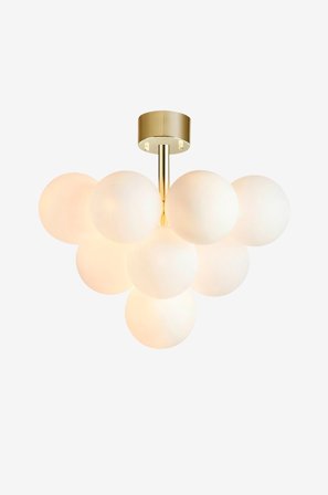 Jotex - MERLOT takplafond Messing/hvit - Kjøp Taklamper hos Jotex