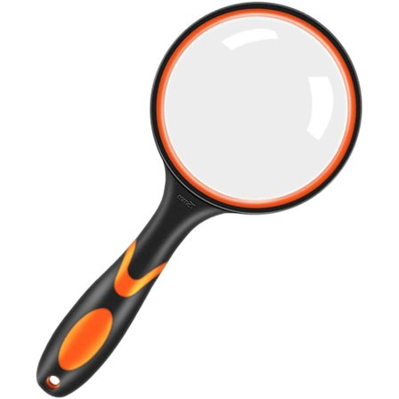 Forstørrelsesglas 10X, børneforstørrelsesglas 75mm Forstørrelsesglas