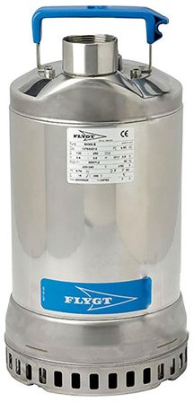 Flygt SX5 Dreneringspumpe uten nivåkontroll, Vann