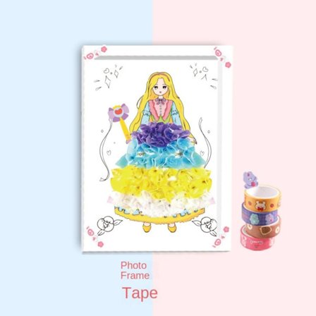 Poke Art DIY Leker Pedagogisk Poke Painting SETT 5 SETT 5