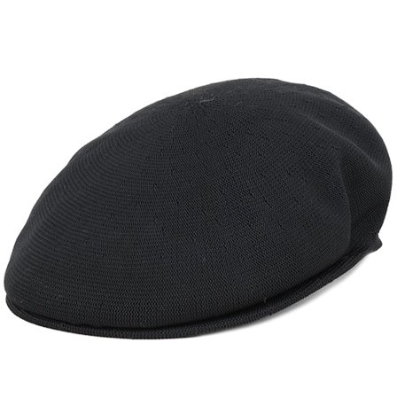 Kangol - Svart flatcap Caps - Tropic 504 Black Flat Cap @ Hatstore