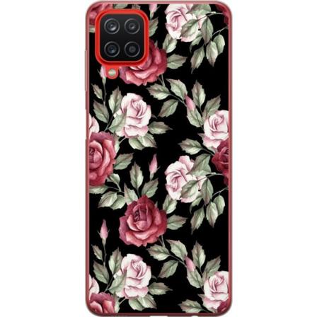Samsung Galaxy A12 Cover / Mobilcover - Blomster