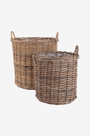 House Nordic - Korgar Indo, 2-pack - Brun - Småförvaring - Från Homeroom