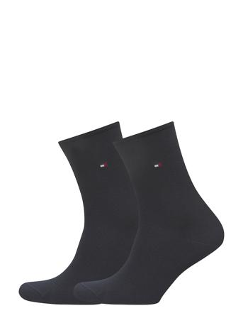 Th Women Sock Casual 2P Underwear Socks Regular Socks Blå Tommy Hilfiger