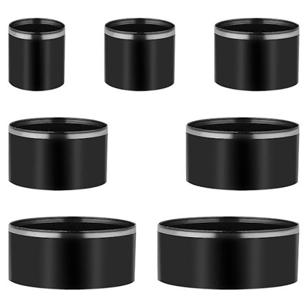 7 Kokoa Rei'itysasema Nahka Ympyrä Leikkuri Työkalusetti Pyöreä Rei'itys 20mm - 50mm Ontto Rei'itys Leikkuri Työkalusetti