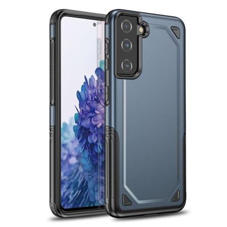Samsung Galaxy S21 Plus - Hybrid Armor Skal - Blå Blue Blå