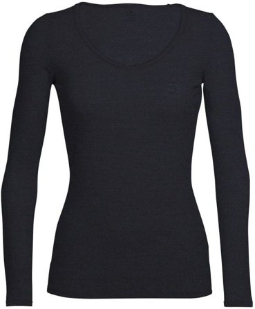 Icebreaker W's Siren LS Sweetheart Black