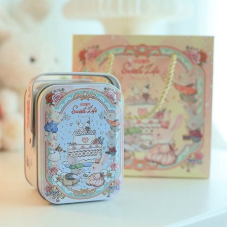 Candy Tin Box Förvaringsburk 4 4