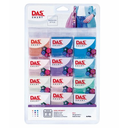 Smart Set Modelleringsler Pastel 12 x 28 g