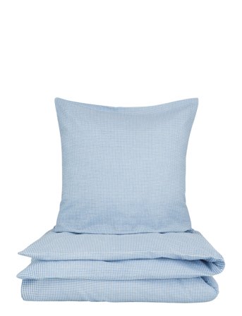 Engholm Textiles Julie Flannel - Blue - 140X220;60X63CM