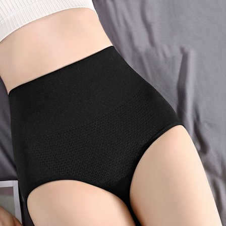 Body Shaper -housut laihduttavat alusvaatteet MUSTA