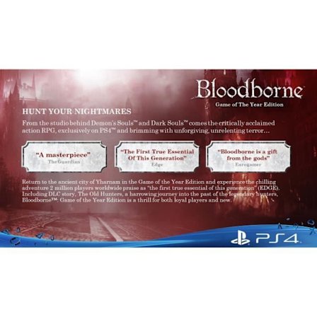 Videospel - Bloodborne - Årets spel - PS4 - Blu-Ray-utgåvan - 16+ PEGI
