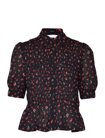 Top Blouses Short-sleeved Svart See By Chloé