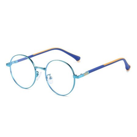 Anti-blåt lys briller til børn, runde briller 5 5