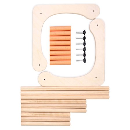 Broderiramme til skrivebord med hurtigudløserklemme, justerbart stativ