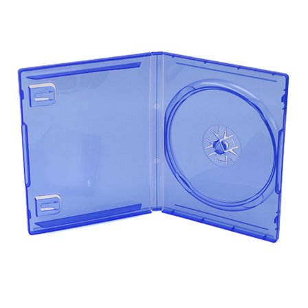 Blue CD Single Double Discs Opbevaringsbeslag Holder til PS5 Games Disk Cover til Case Discs Opbevaringstilbehør
