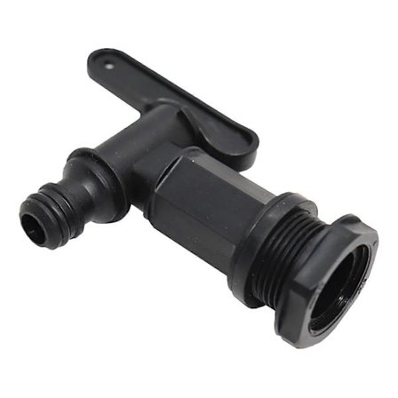 Fatkran syra- och alkalibeständig mångsidig utbytbar IBC Ton hinkanslutning kran för trädgårdsbevattning