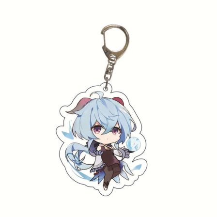 Genshin Impact Söpö akryylinen avaimenperäfiguuri