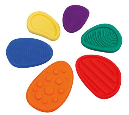 MYPAUZE Sensoriska stenar i silicon 6/fp - Lyreco - Skola och förskola - Klassrummet / Lära - Sensoriska produkter