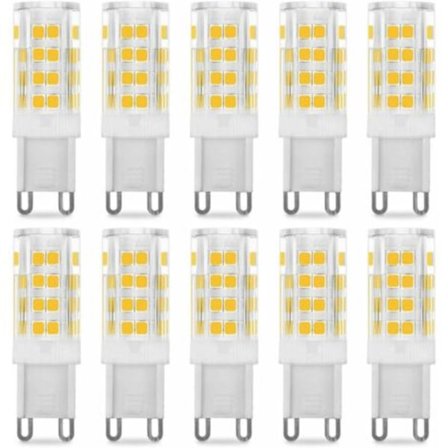 5W G9 LED-lampa, motsvarande 40W, varmvit 3000K, 220-240V