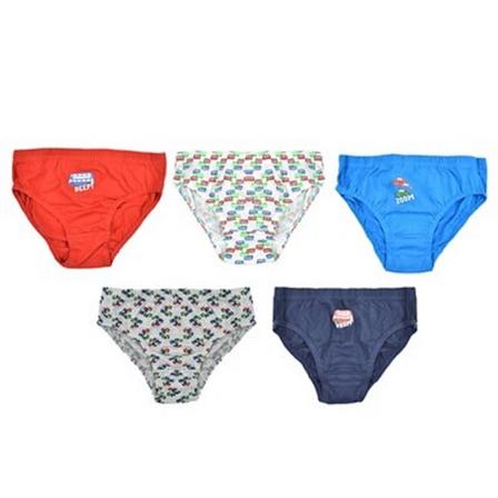 Tom Franks Boys T-Boys Vehicles Briefs (5-pack) 5-6 år Röd/Blå/Marinblå Red/Blue/Navy 5-6 Years