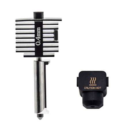 3D Printer Hotend Kit karkaistu terässuutin Hot end Kit 0,2/0,4/0,6 mm suuttimet Bambu Lab A1 Mini