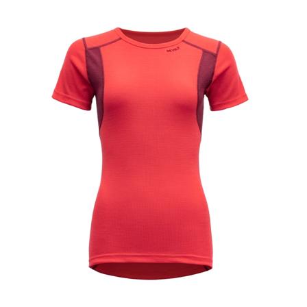 Devold Hiking Woman T-shirt Women short-sleeved sweaters Red XS