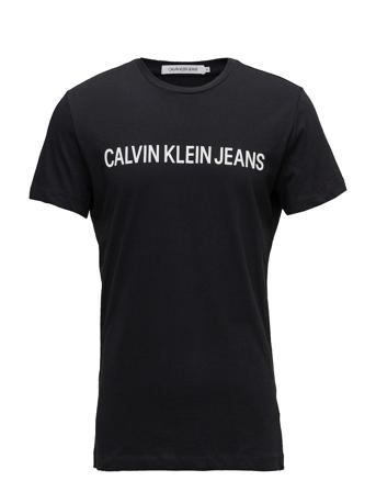 Core Institutional Logo Slim Tee T-shirt Sort Calvin Klein Jeans