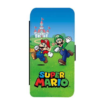 Mario och Luigi iPhone 12/iPhone 12 Pro Flip Mobilfodral