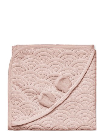 Cam Cam Copenhagen Towel, Baby, Hooded W/ Ears - Pink - ONE SIZE