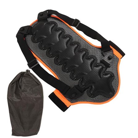 Barn Dirt Bike Kropp Bröst Ryggskydd Väst Motorcykel Pansardräkt för Cyklar Motocross Skidåkning Skridskoåkning Skateboards