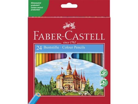 Faber-Castell Färgpennor Slott 24/fp - Lyreco - Skola och förskola - Pennor och tillbehör - Färgpennor - Standard