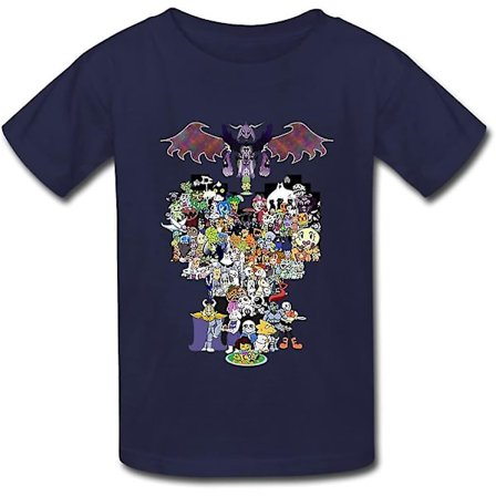 Bedora Undertale Heart All Character för barn T-shirt