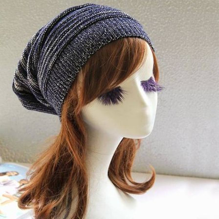 Unisex Woolly Winter Baggy Oversized Slouch Beanie Hats Caps