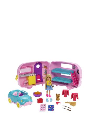 Chelsea Club Camper Toys Playsets & Action Figures Play Sets Multi/patterned Barbie