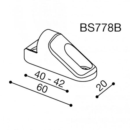 Rizoma Monteringssats för spegel Svart - Honda CBR 600 F 2011-2013