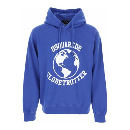 Dsquared2 Hoodies Blå, Herre