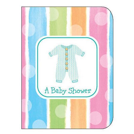 Creative Converting Baby Shower Inbjudningar Med Kuvert (Pac