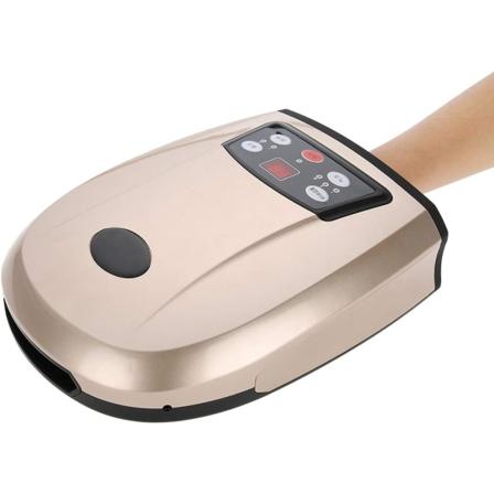 Hd Massager Machine Elektrisk Hand- och handledsmassager med värmefunktion, VibratioGold-svart