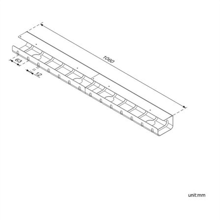 ROLINE Cable Tray Straight Cable