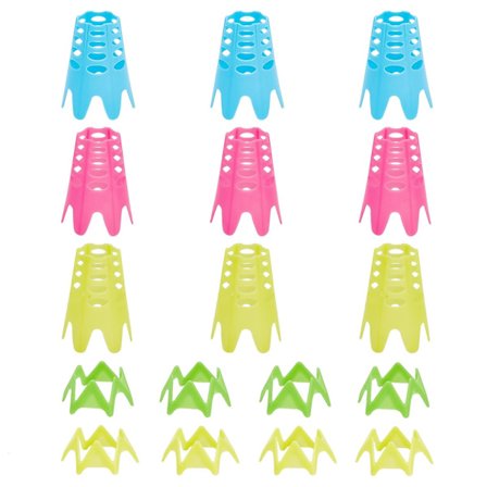 17 kpl 4 väriä golf simulaattori tiit muovi golf tii golf matto tiit harjoitus golf tiit täydellinen nurmikolle ja driving rangelle