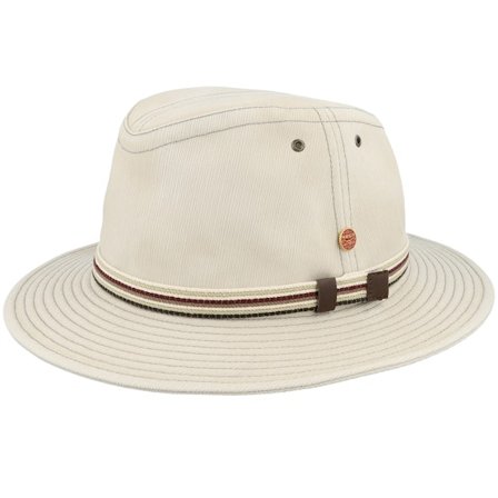 Mayser - Beige traveler Hatt - Menowin Outdoor Grey Traveler @ Hatstore
