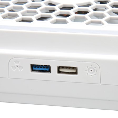 Pelikonsolin jäähdytystuuletin, ammattimainen, tehokas, hiljainen jäähdytystuuletin värikkäällä valonauhalla Xbox Series S:lle