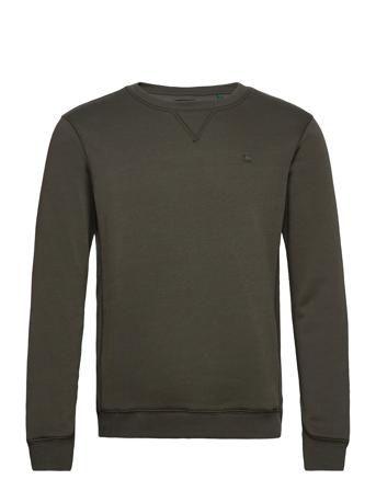 Premium Core R Sw L\S Sweat-shirt Tröja Grön G-Star RAW
