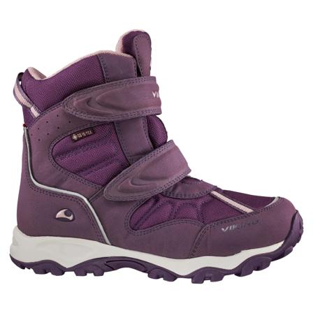 Viking Footwear Junior's Beito Gore-Tex Children lined boots Purple 35
