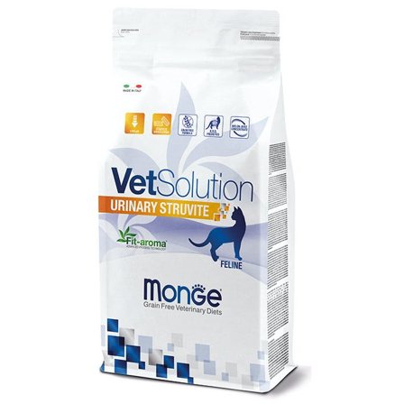 Monge VetSolution Urinary Struvite Linea Veterinaria Cibo Secco